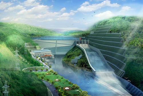 平度老挝南塔河1号水电站项目